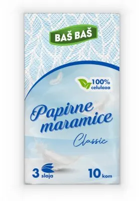 PAPIRNE MARAMICE CLASSIC BAŠ BAŠ 1/1