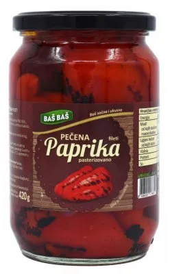 PAPRIKA FILETI PEČENA BAŠ BAŠ 680G
