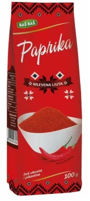 PAPRIKA MLEVENA LJUTA BAŠ BAŠ 100G