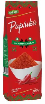 PAPRIKA MLEVENA SLATKA BAŠ BAŠ 100G