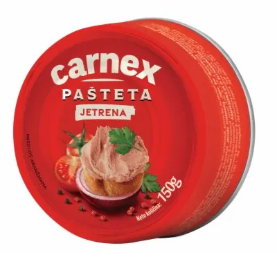 PAŠTETA JETRENA CARNEX 150G