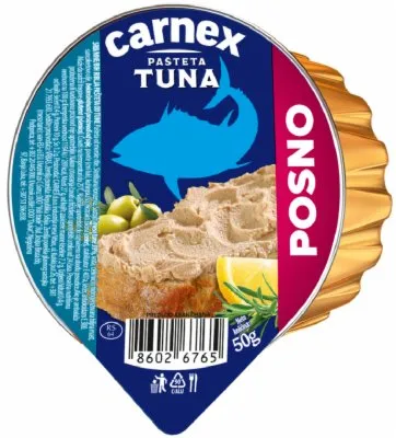 PAŠTETA OD TUNE CARNEX 50G