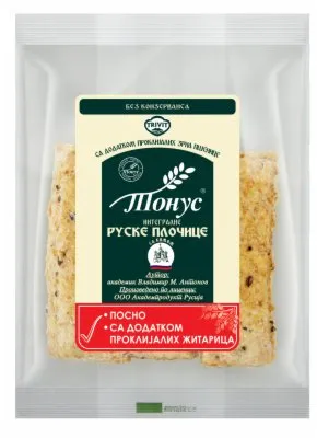 PLOČICE INTEGRALNE RUSKE SA KIMOM TONUS 120G