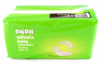 SALVETE 1SL BELE 28X28 DAJ DAJ 200/1