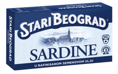 SARDINE U ULJU STARI BEOGRAD 100G