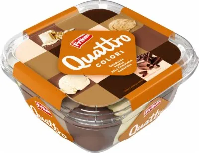 SLADOLED QUATTRO COLORI CHOCO FRIKOM 1500ML