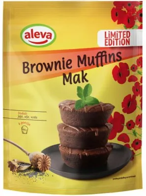 SMEŠA ZA KOLAČE MAFINI BROWNIE MAK ALEVA 175G