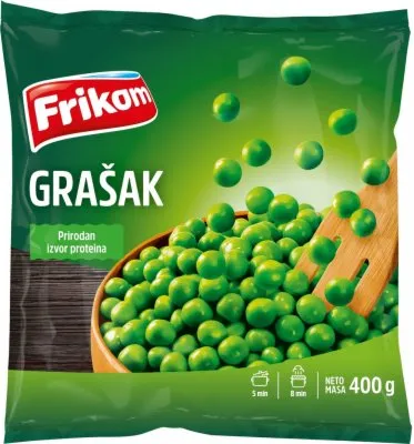 SMRZNUTO POVRĆE GRAŠAK FRIKOM 400G