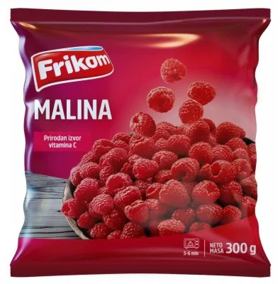 SMRZNUTO VOĆE MALINA FRIKOM 300G