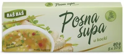 SUPA U KOCKI POSNA BAŠ BAŠ 8X10G