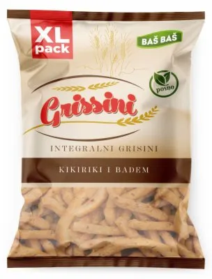 ŠTAPIĆI INTEGRALNI KIKIRIKI BADEM BAŠ BAŠ  400G
