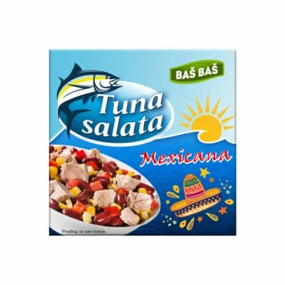 TUNA SALATA MEXICANA BAŠ BAŠ 170G