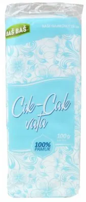 VATA 100% PAMUK BAŠ BAŠ 100G