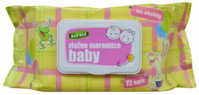 VLAŽNE MARAMICE BABY BAŠ BAŠ 72/1
