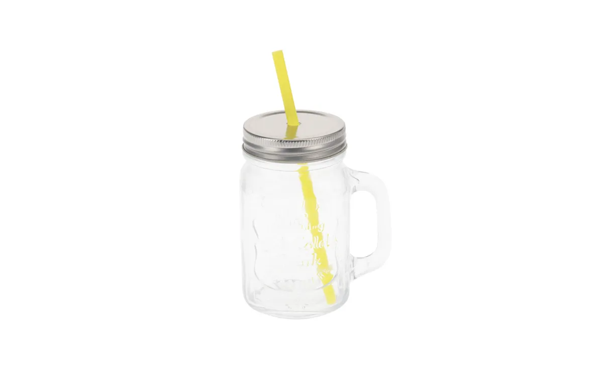 Čaša sa slamkom Felipe 450ml