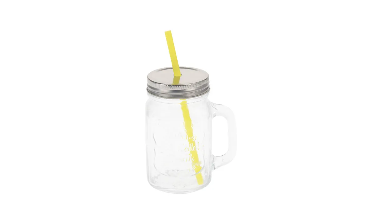 Čaša sa slamkom Felipe 450ml
