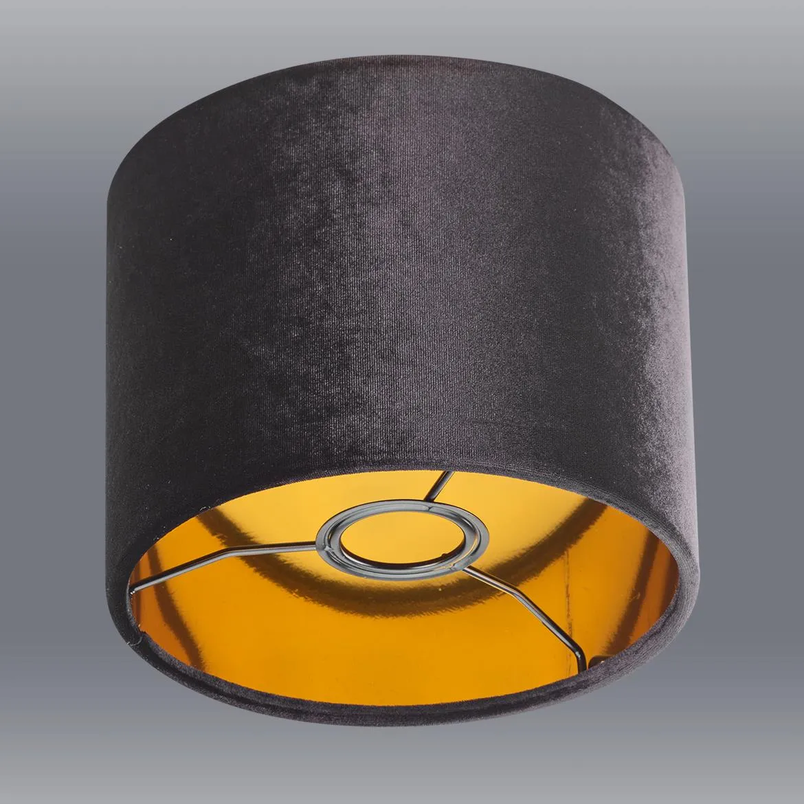 Abažur Velur 20cm crni