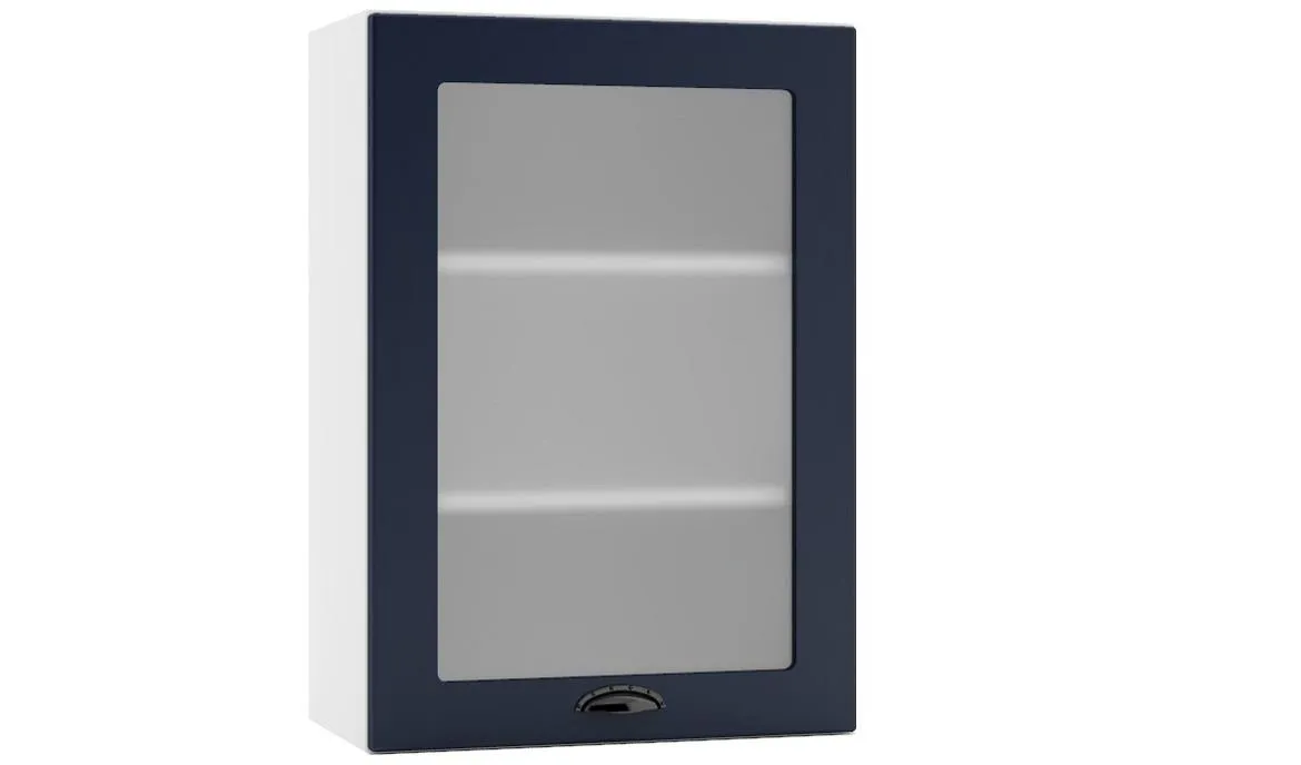 Adele kuhinjski element 1 vrata 50x30x72 cm tamno plavo/beli