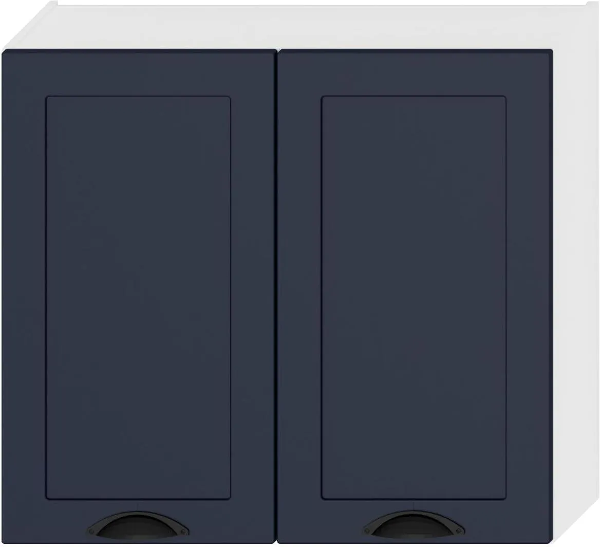 Adele kuhinjski element 2 vrata 80x30x72 cm tamno plavo/beli
