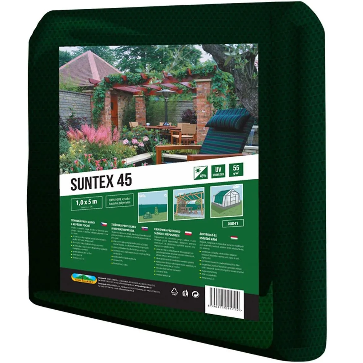 Agrotekstil Suntex  45% 1X5m zeleni