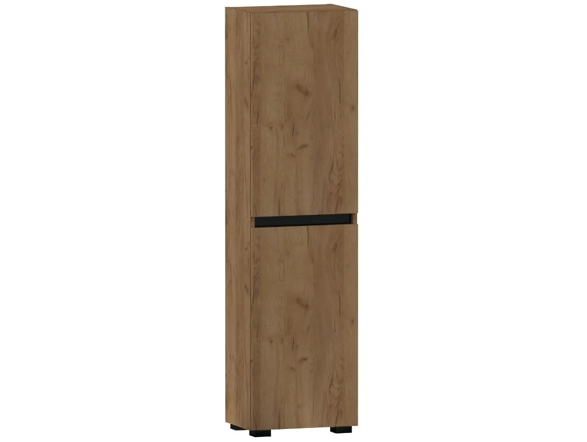 Ajs 40 2D kupatilski ormar 2 vrata 40x29x150 cm hrast