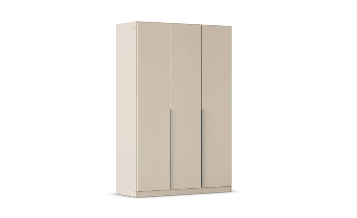 Alabama ormar 3 vrata 136x54x229 cm šampanj