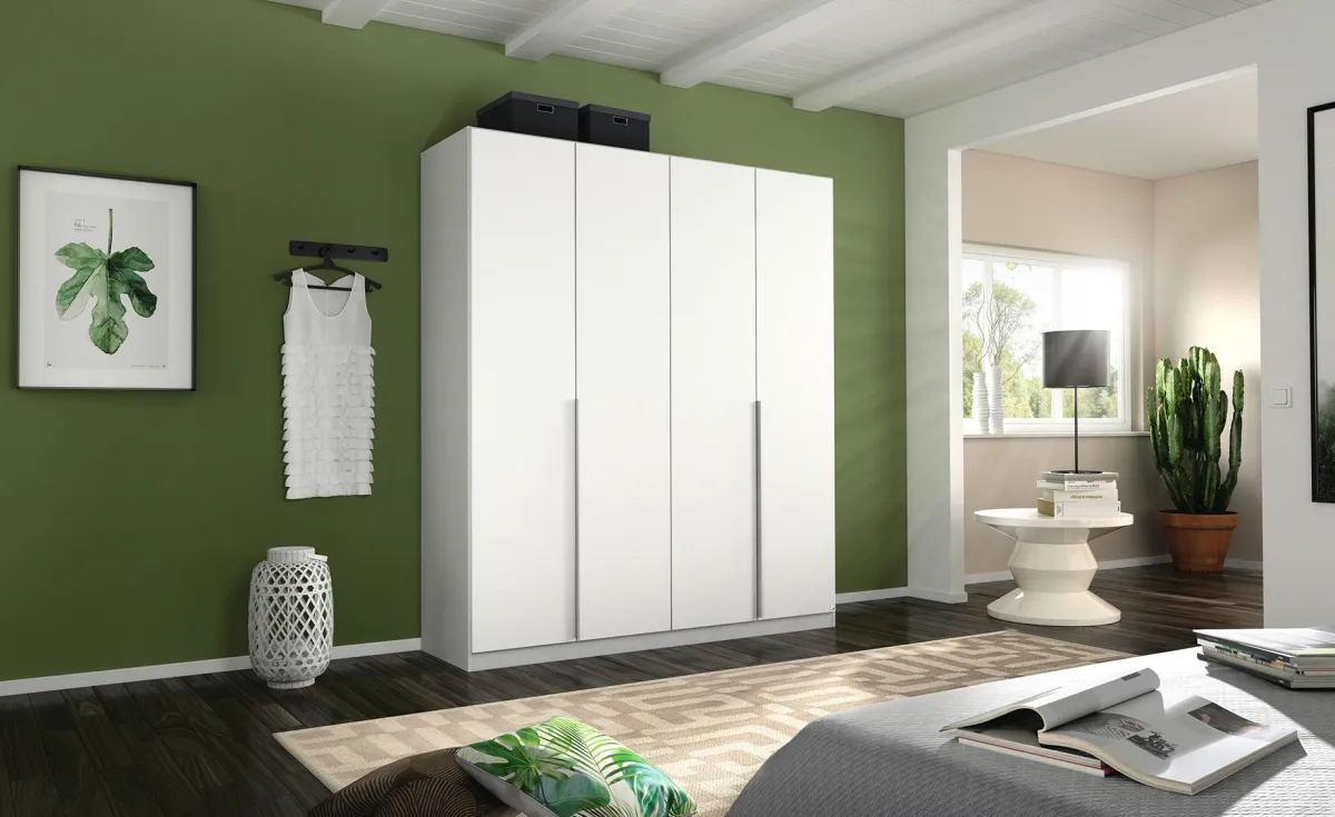 Alabama ormar 4 vrata 181x54x229cm visoki sjaj