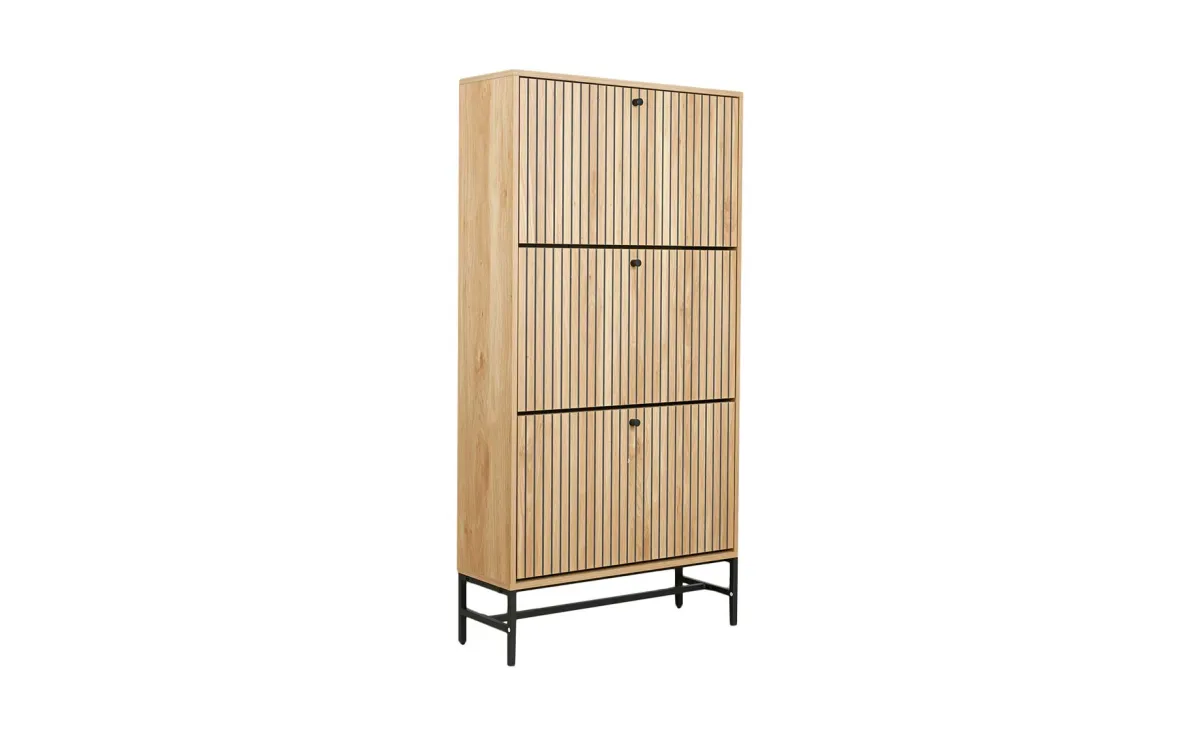 Albany cipelarnik 71,6x25x140,4 cm natur