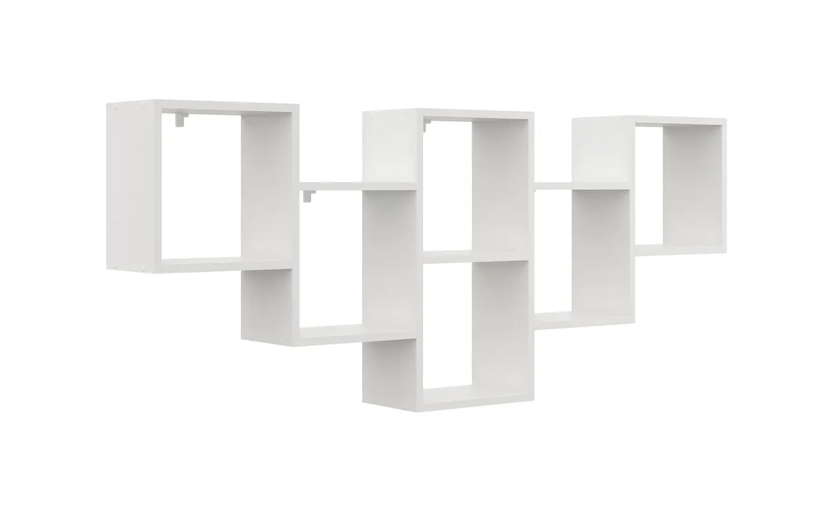 Alize zidna polica 161x18x66 cm bela