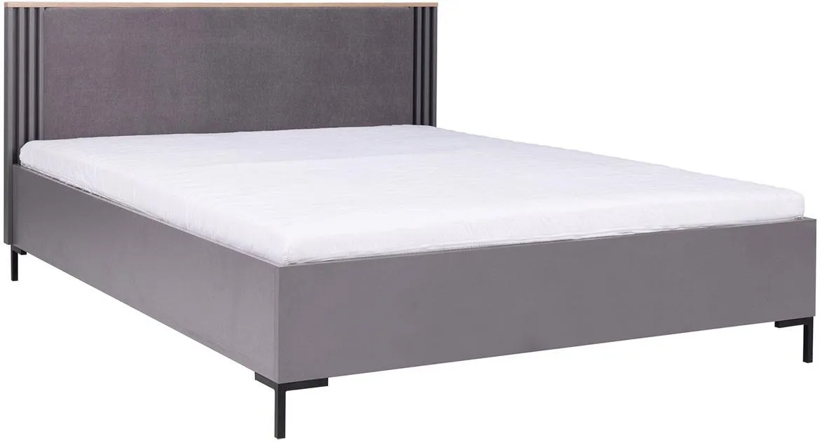 Allmo AL19 160 krevet s podiznom podnicom 168x208x94,5 cm grafit
