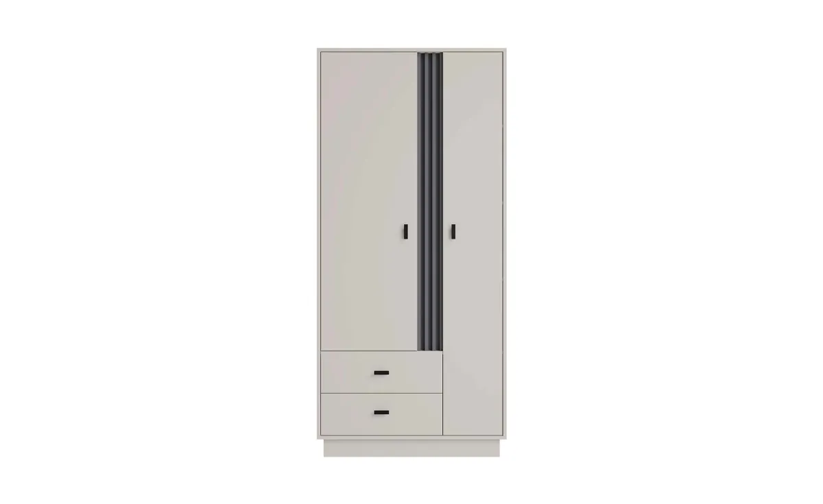 Allmo ormar 2 vrata 90x50x195 cm kašmir/antracit