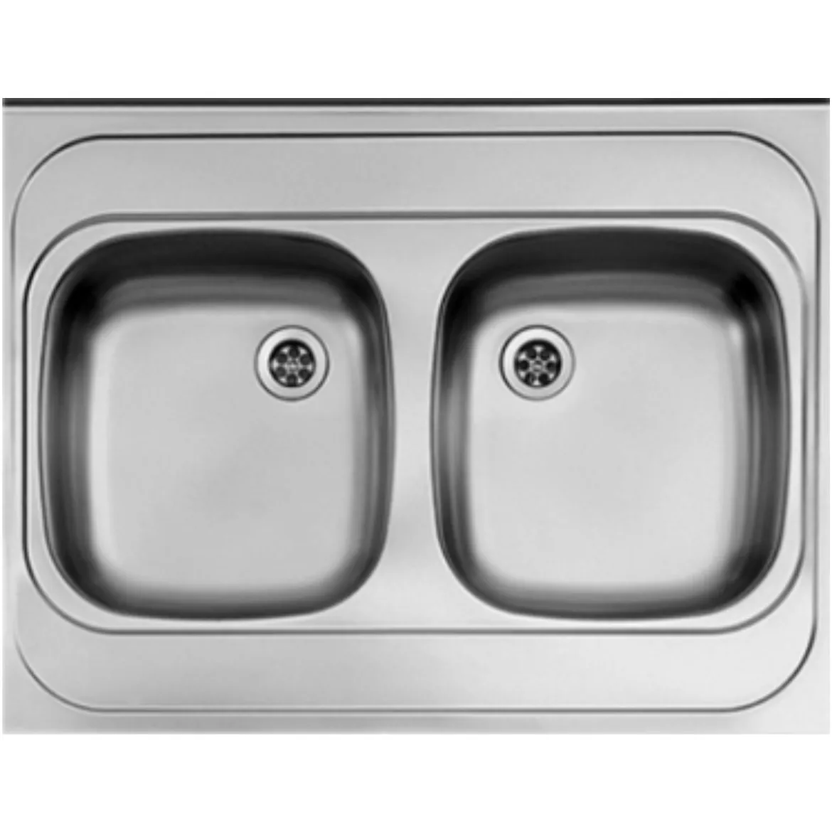 Alveus 80X60 sudopera inox + sifon