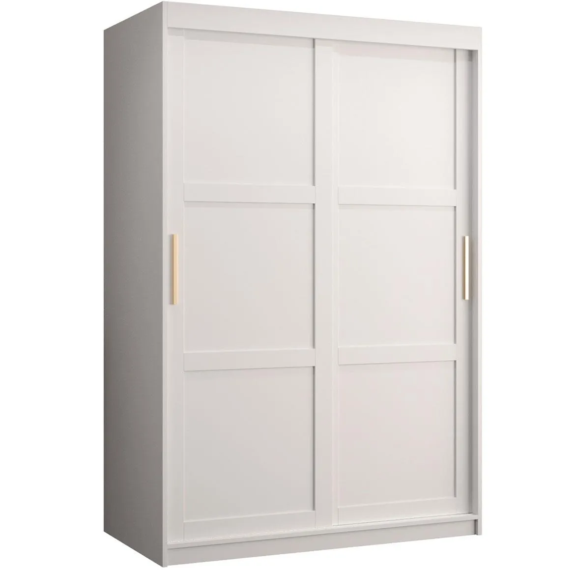Amiro klizni ormar 2 vrata 120x62x200 cm beli