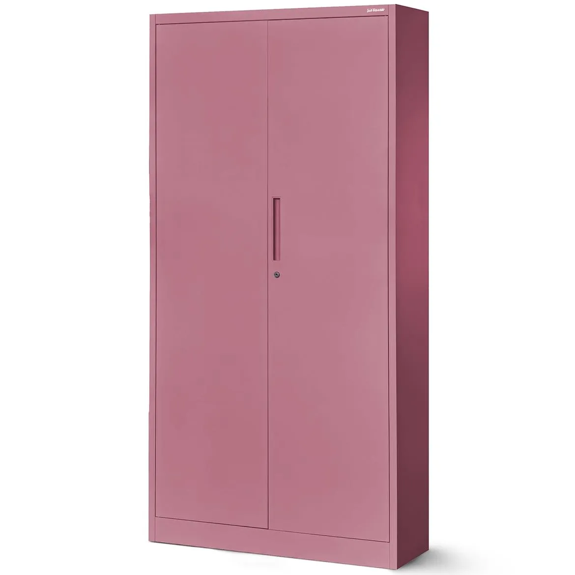 ?an garderoba, metalna, roze  90x40x185