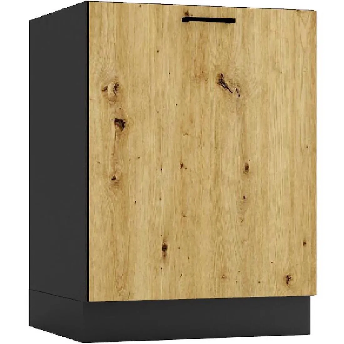 Anika D60 P/L kuhinjski ormaric 60x44,6x82 hrast/grafit