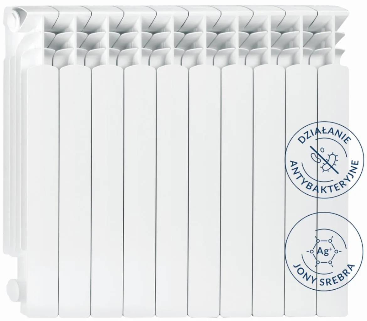 Antibakterijski radijator G500F sa jonima srebra
