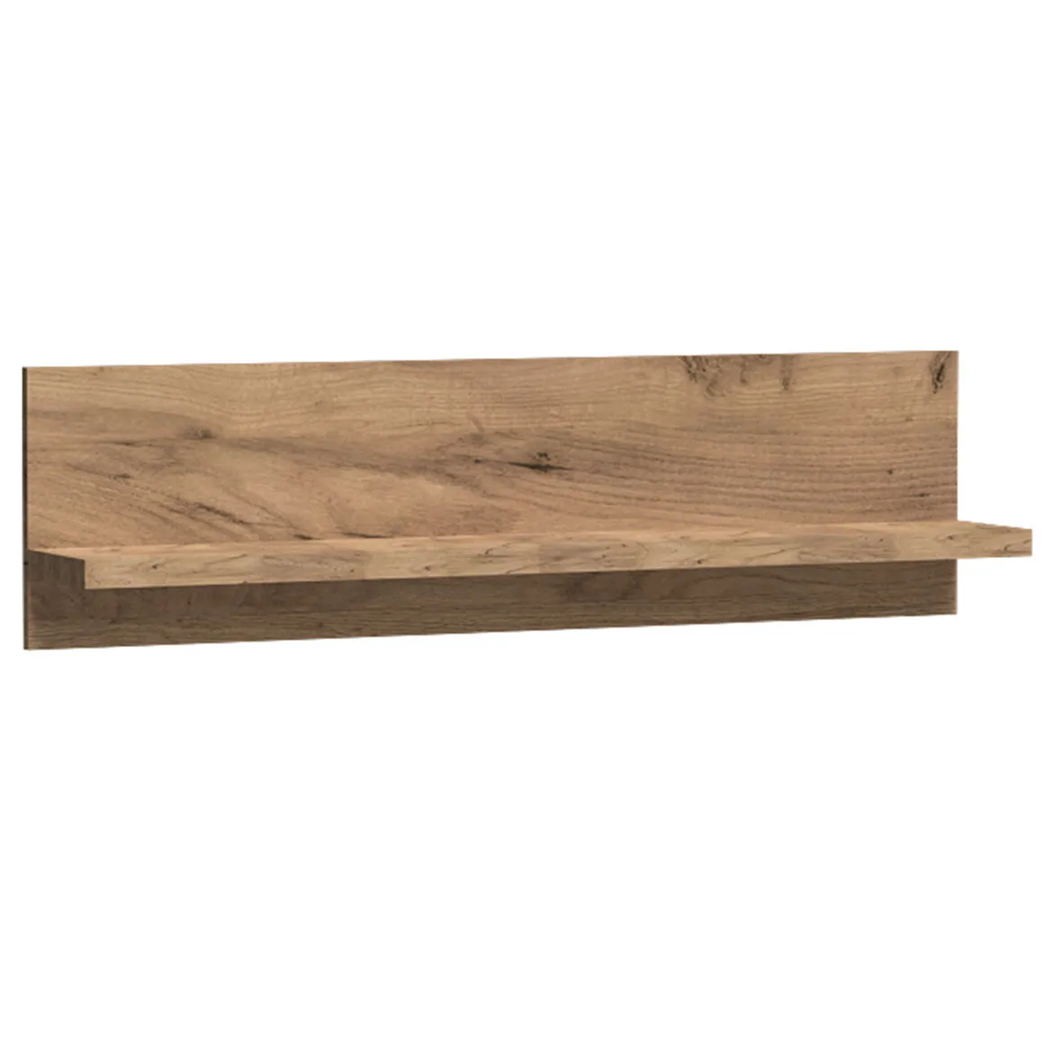 Antica zidna polica 120x18x32 hrast