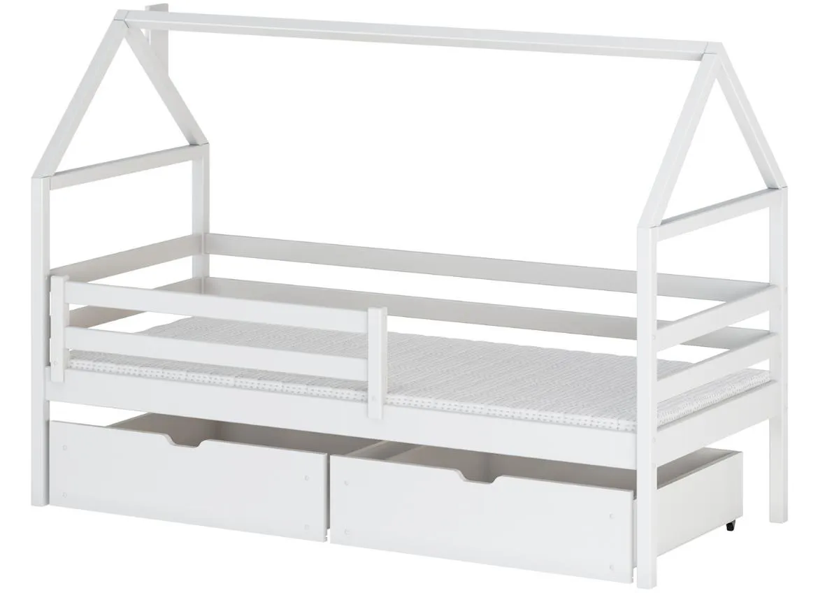 Aron krevet 97x208x132,5 cm beli