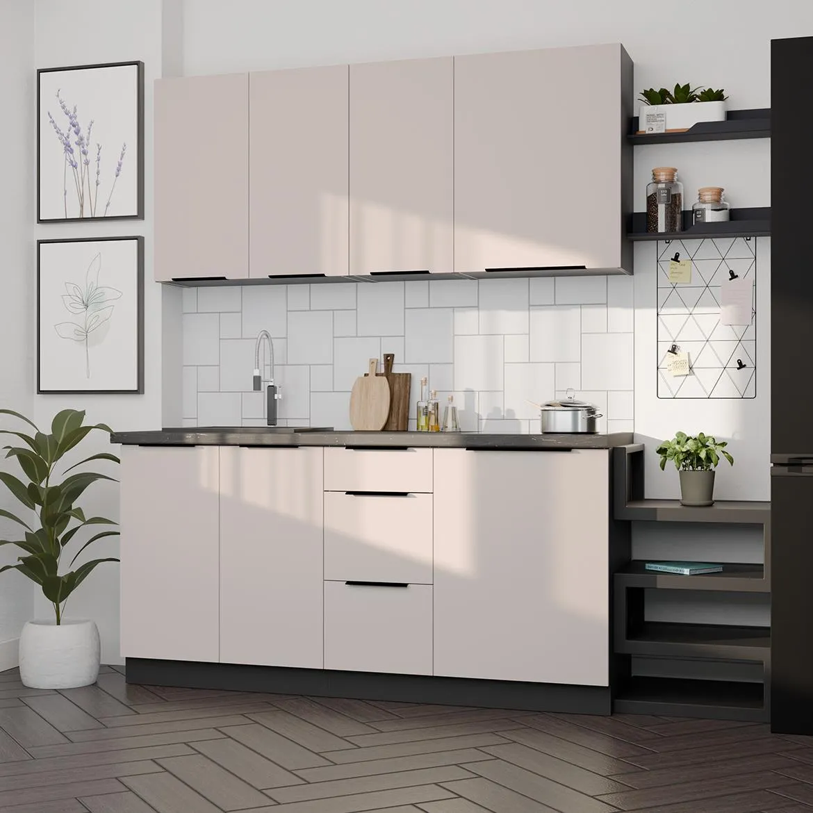 Arona Kuhinja 180x52x200 bez radne ploce