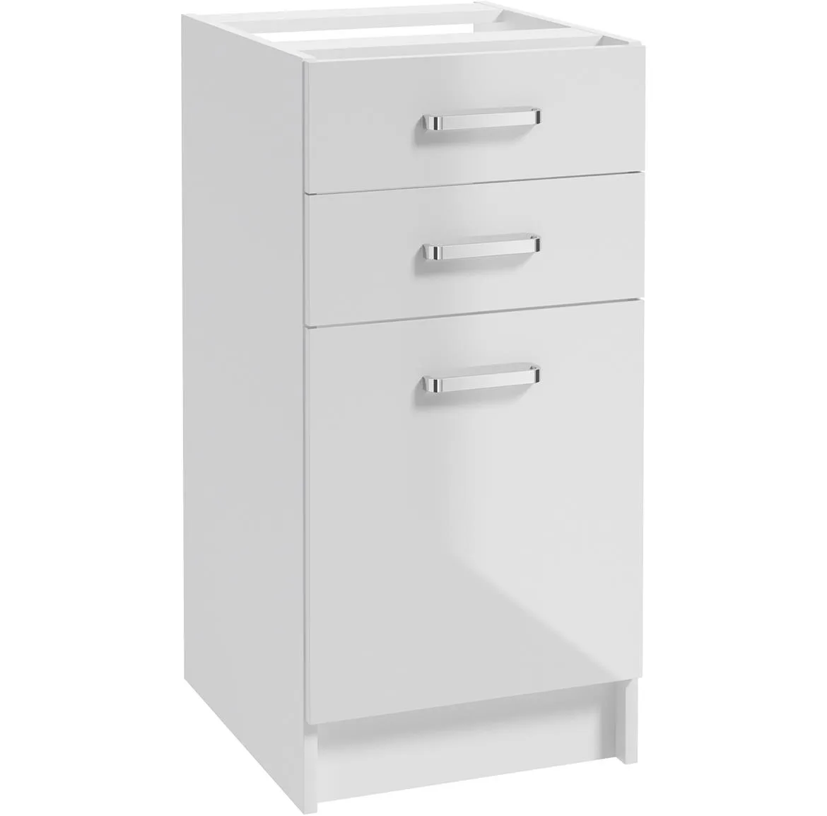 Arosa B40 kuhinjski element 3 fioke 40x46x83 cm beli