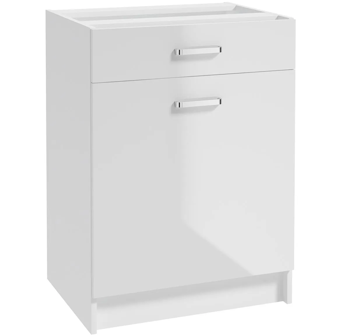 Arosa B60 kuhinjski element 1 vrata 1 fioka 60x46x83 cm bela