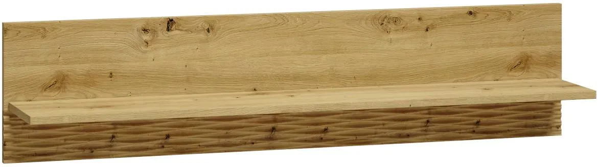 Artis 12 zidna polica 120x22x28 Artisan hrast