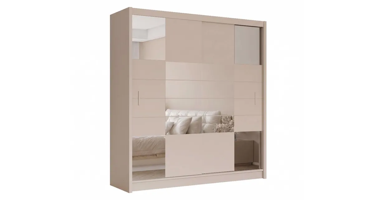 Aruba klizni ormar 203x61x215 cm kašmir
