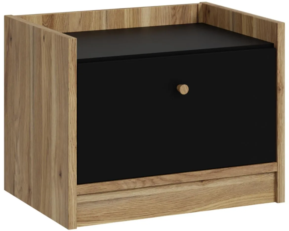 Asmara nocni ormaric WQNK014 59,4x41,3x45,8 natur/crni