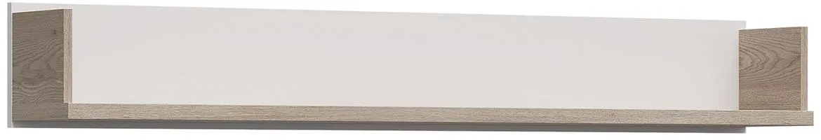 Aston An14 Polica 157x23,5x22 Hrast/Kašmir bež