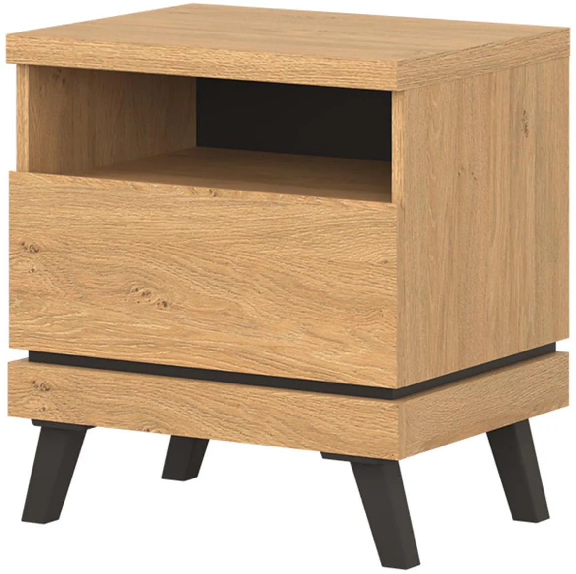 Ate At16 nocni stocic 50x39x55cm hrast