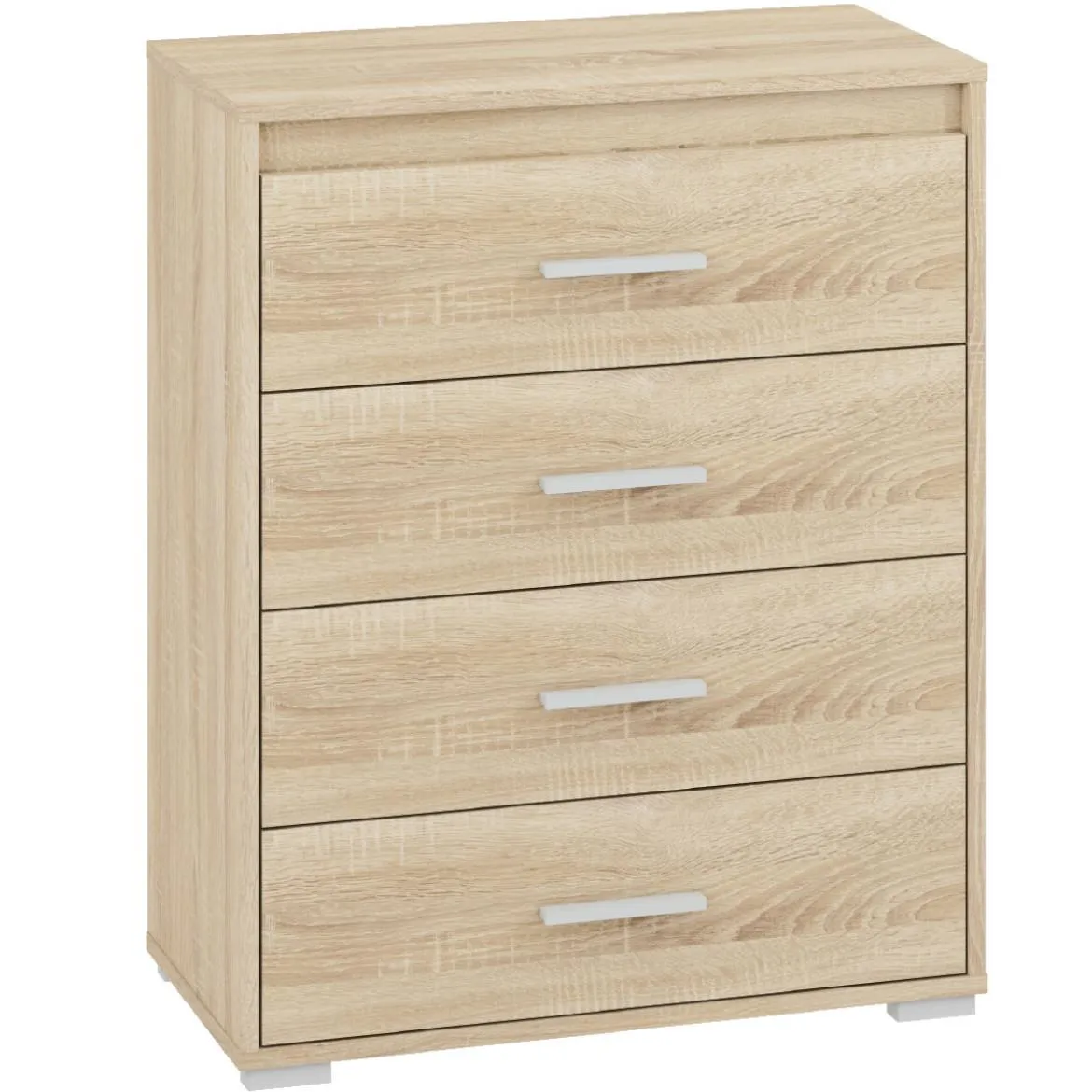 Avo 15 komoda 4 fioke  69x34x85 cm natur (sonoma hrast)
