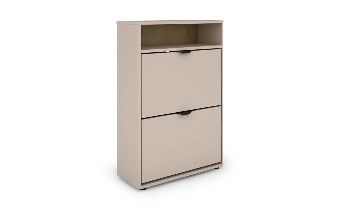 Avola cipelarnik 2 vrata 60x24,7x90 cm kašmir/bež