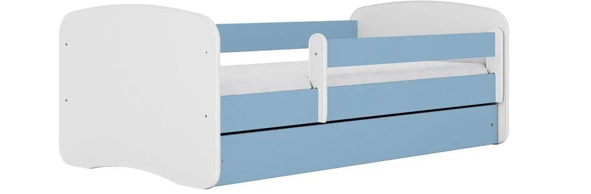 Babydreams krevet sa podnicom i dušekom 80x144x61 cm plavo/beli