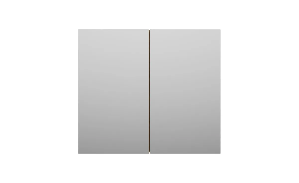 Bacci viseći kupatilski ormarić 2 vrata/ogledalo 80x19,9x70cm hrast